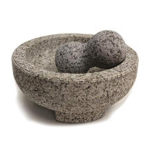 8 Inch Granite Molcajete Mortar and Pestle